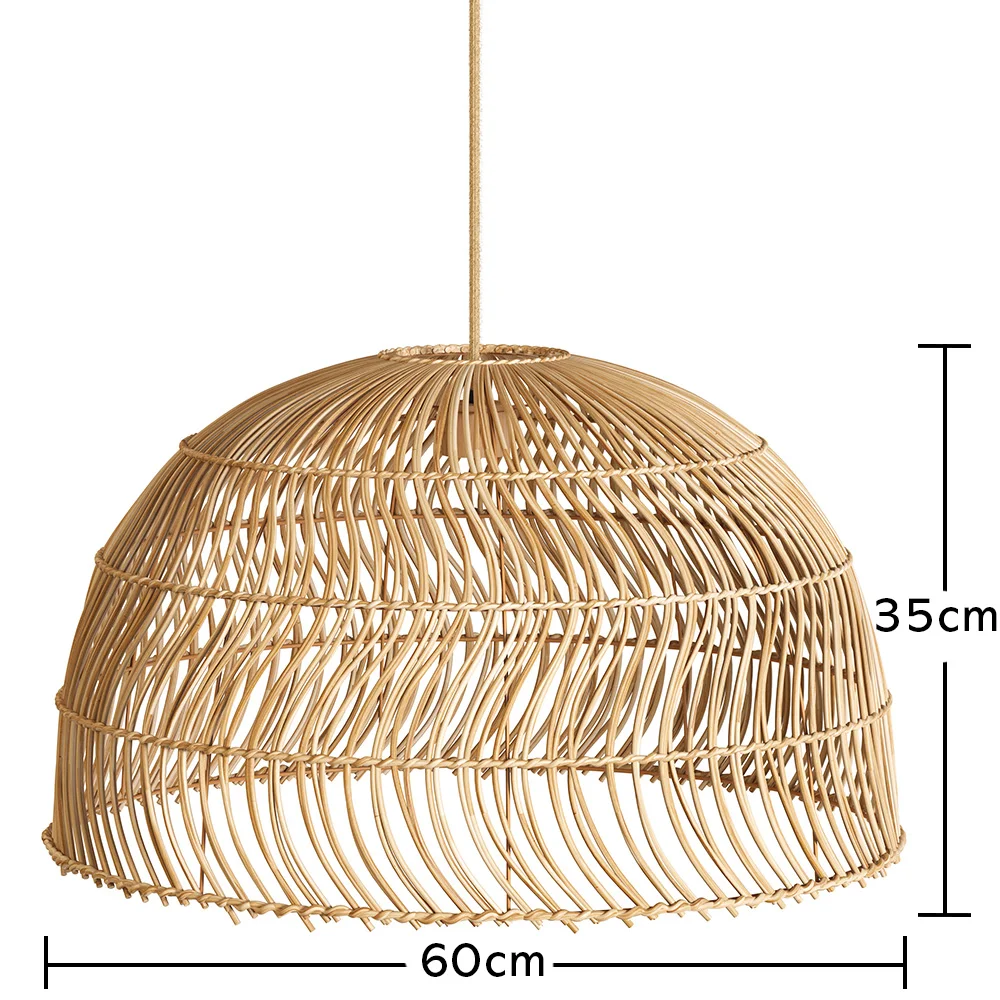 Lampe Suspendue en Rotin - Boho Bali - Capril image 10