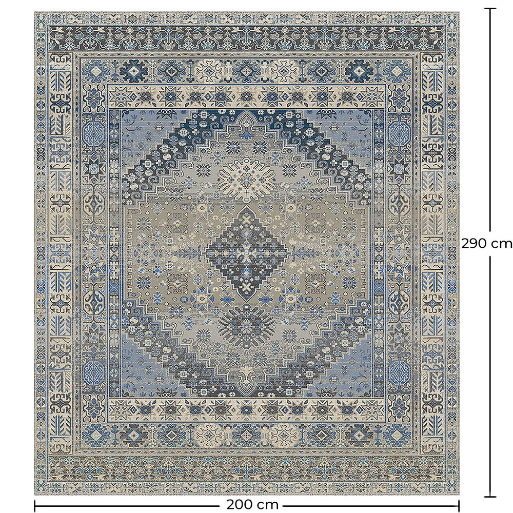 Tapis Oriental Vintage - (290x200 cm) - Anar image 10
