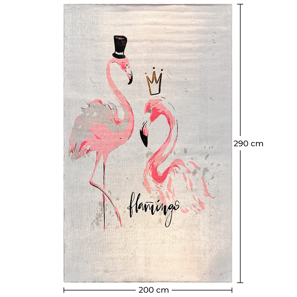 Tapis pour Enfant - (290x200 cm) - Flamingo  image 10
