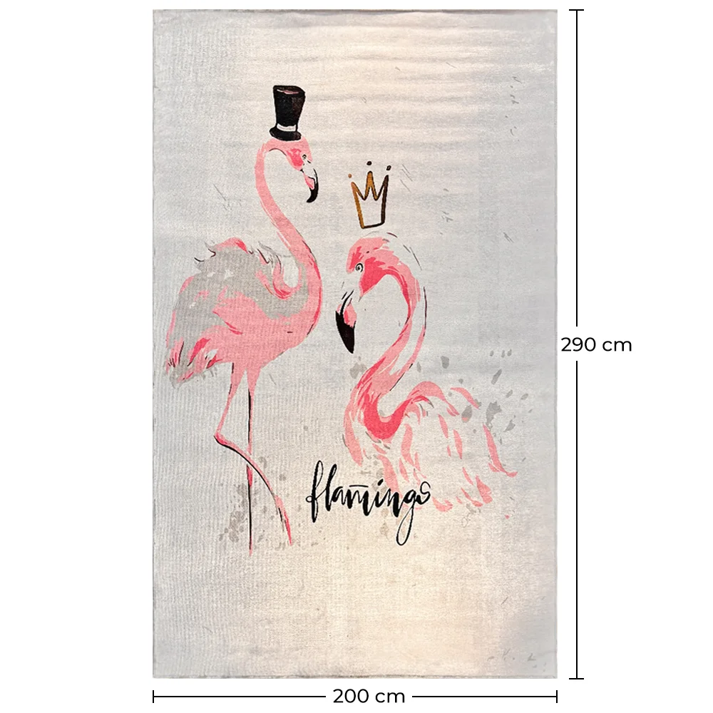 Tapis pour Enfant - (290x200 cm) - Flamingo  image 10