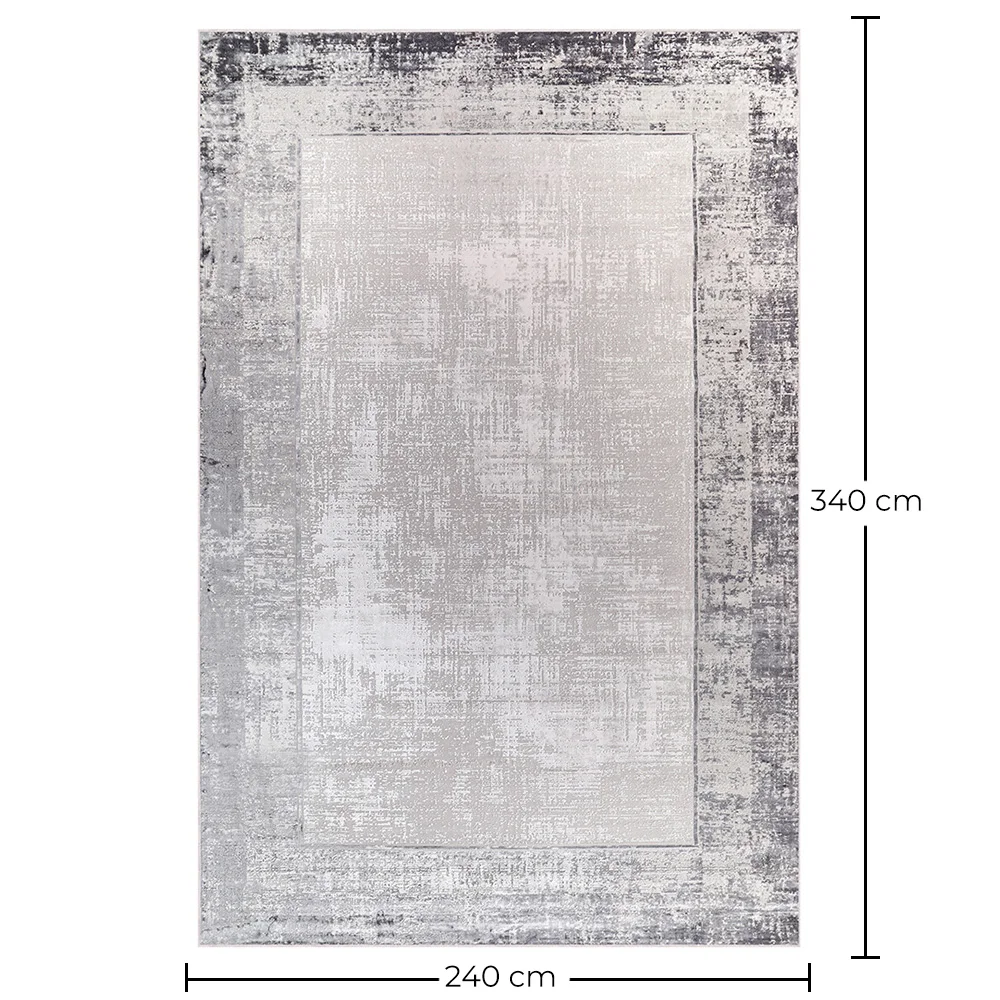 Grand Tapis Design Contemporain et Moderne - Beige (240x 340 cm) - Marisol image 10