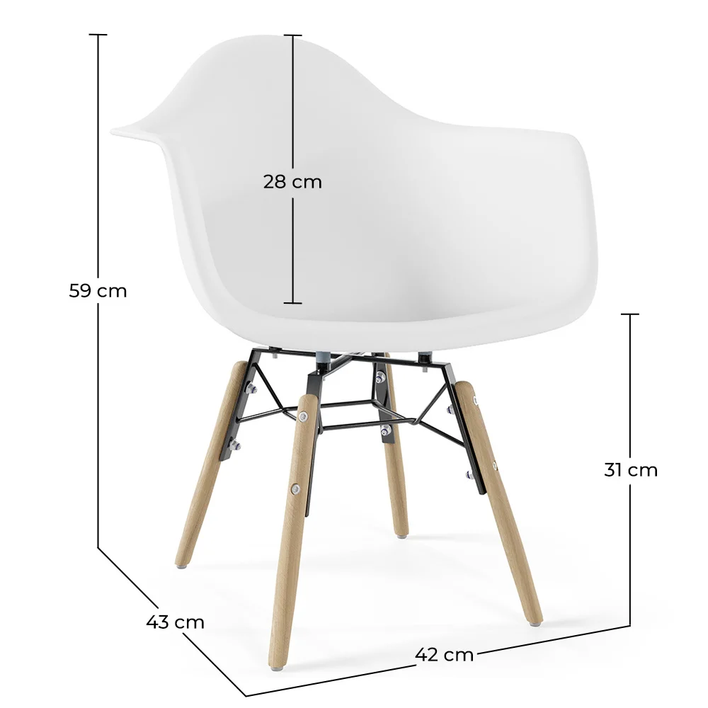 Chaise Enfant Design Scandinave - Pieds en Bois - Nordika image 10