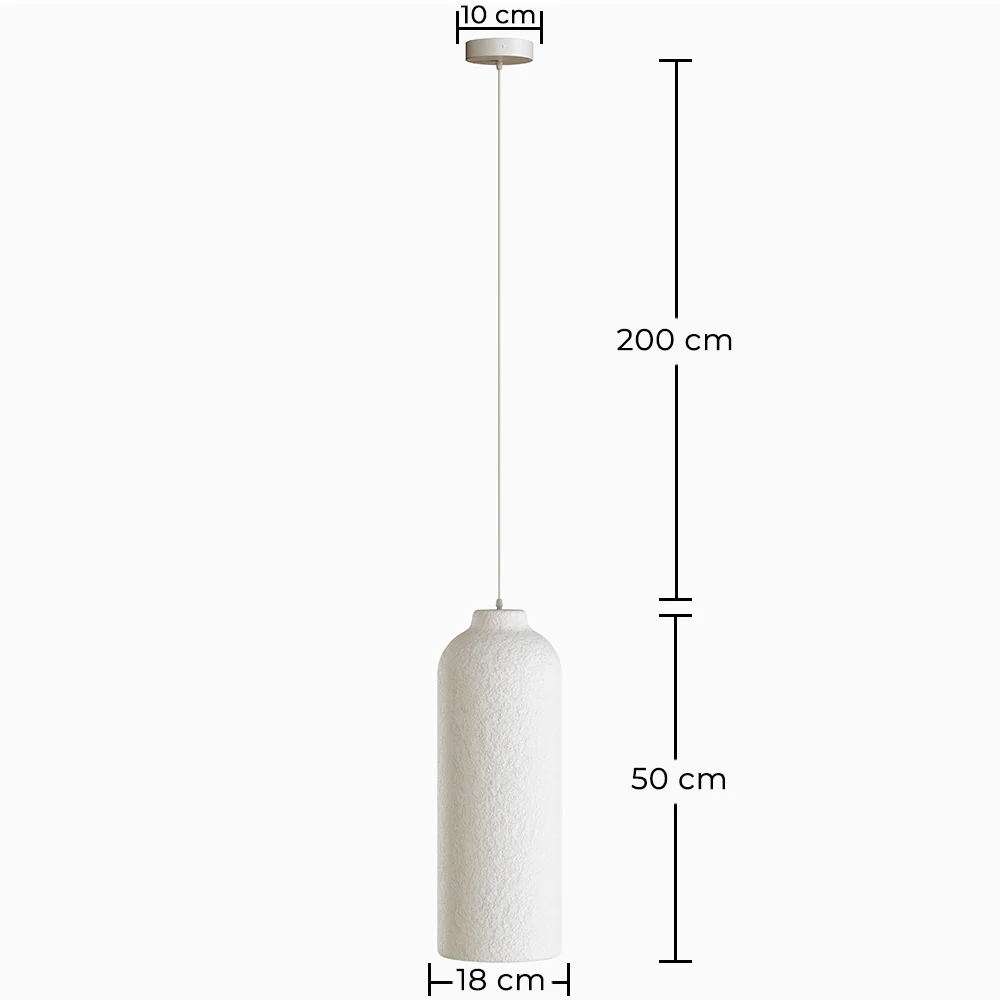 Suspension - Design minimaliste - Finition effet pierre - Sinur III image 10
