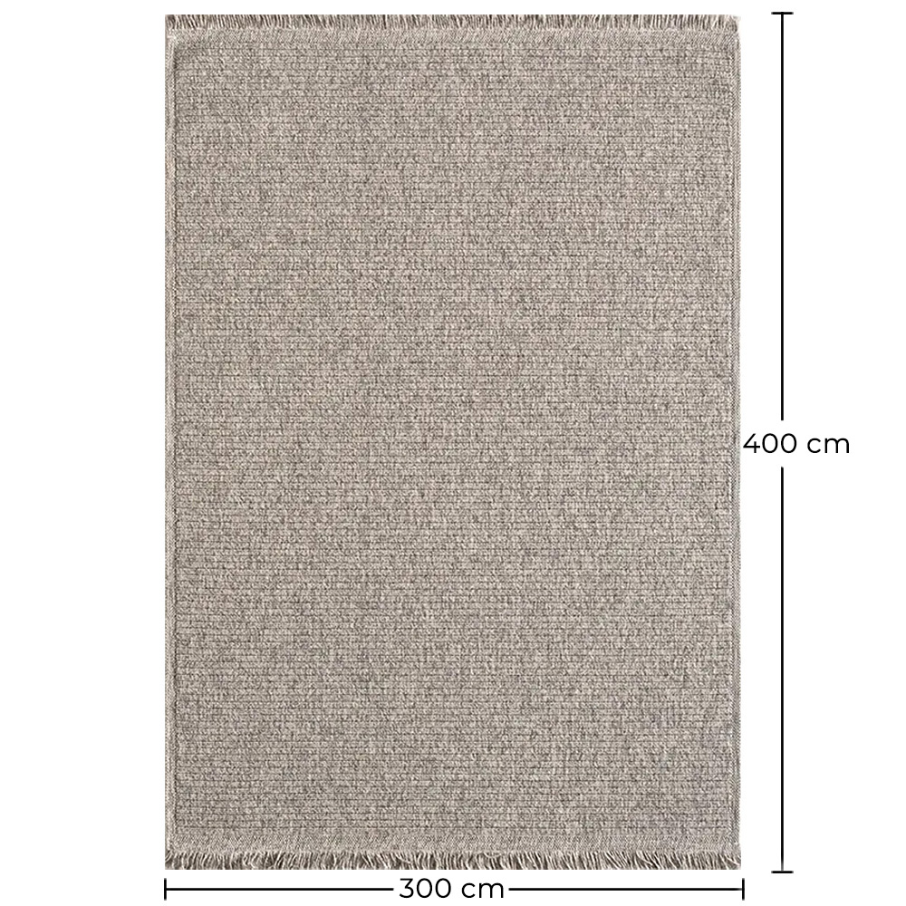 Grand Tapis de Design Contemporain et Moderne - Beige (300x400 cm) - Harbor image 10
