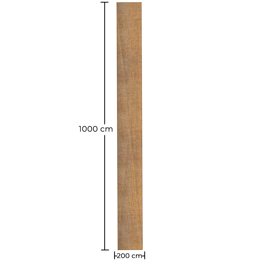Auvent en fibre de noix de coco 10x2M - Voile d'ombrage 100 % naturelle image 10
