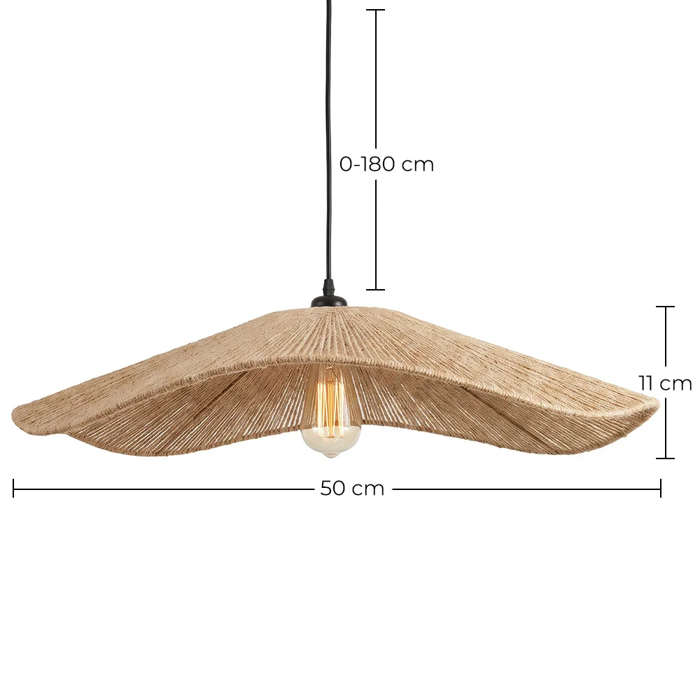 Suspension - Corde Naturelle Style Boho – Design Moderne Fait Main - Yer image 10