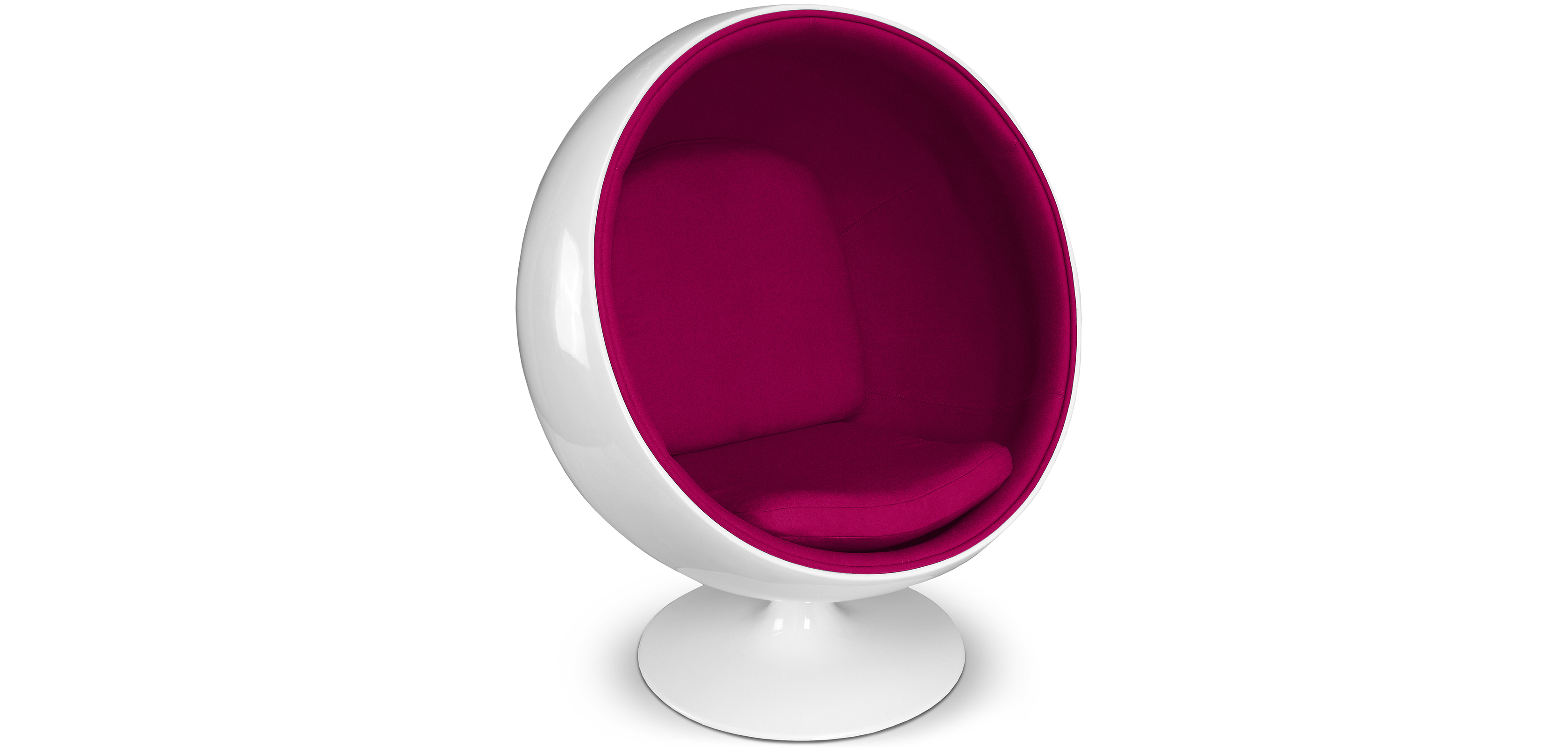 Ball Chair (Fauteuil Ballon) Style Eero Aarnio Tissu