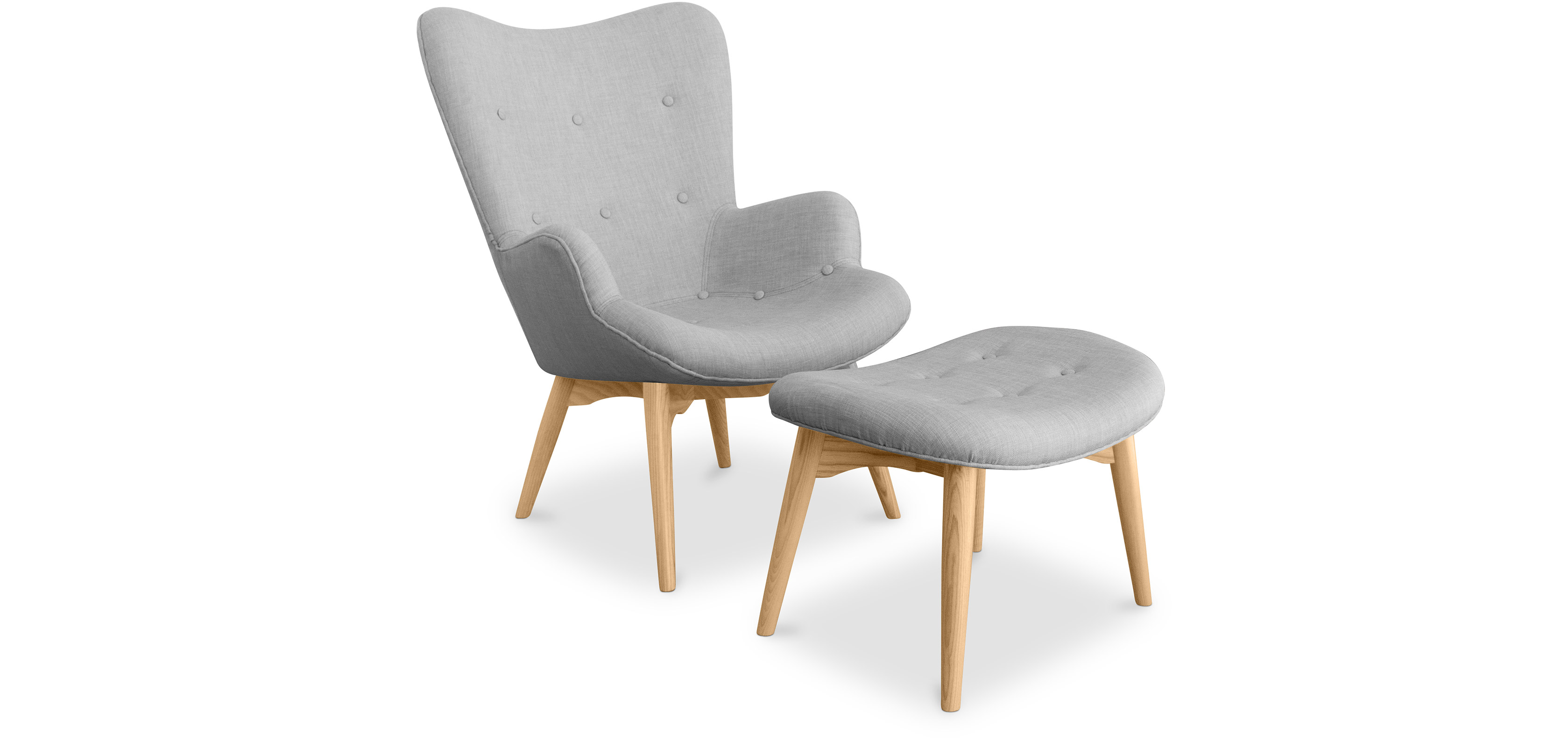 fauteuil avec repose pieds contour design scandinave grant featherston style - Fauteuil Scandinave Avec Repose Pied fauteuil avec repose pieds contour design scandinave grant featherston style - Fauteuil Scandinave Avec Repose Pied