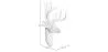 Décoration Murale - Tête de Cerf Blanc - Uka image 7