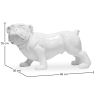 Sculpture décorative design Bulldog - Résine image 7