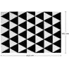 Tapis de Conception Triangles - Laine - Triangles image 7