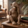  Figurine Décorative Design - Singe Aveugle - Sapiens image 7