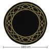 Tapis Rond Design en Laine - Etny image 7