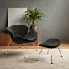 Fauteuil Design avec Repose-Pieds - Revêtement - Chunk image 7
