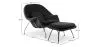 Fauteuil Design avec Repose-Pieds - Revêtement en Tissu - Womb image 7