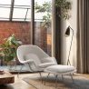 Fauteuil Design avec Repose-Pieds - Revêtement en Tissu - Womb image 7