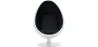 Fauteuil design en forme d'œuf - Revêtement en similicuir - Eny image 7