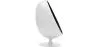 Fauteuil design en forme d'œuf - Revêtement en similicuir - Eny image 7