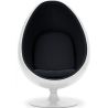 Fauteuil design en forme d'œuf - Revêtement en similicuir - Eny image 7