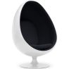 Fauteuil design en forme d'œuf - Revêtement en similicuir - Eny image 7