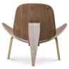 Fauteuil design - Fauteuil scandinave - Revêtu de cuir - Lucy image 7