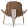Fauteuil design - Fauteuil scandinave - Revêtu de cuir - Lucy image 7