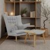 Fauteuil avec Repose-Pieds - Revêtement - Grizzly image 7