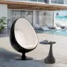 Fauteuil design oeuf - Revêtu de similicuir - Eny image 7
