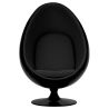 Fauteuil design oeuf - Revêtu de similicuir - Eny image 7