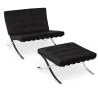 Fauteuil Design avec Repose-Pieds - Revêtement en Similicuir - Town image 7