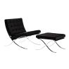 Fauteuil Design avec Repose-Pieds - Revêtement en Similicuir - Town image 7