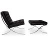 Fauteuil Design avec Repose-Pieds - Revêtement en Similicuir - Town image 7
