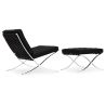 Fauteuil Design avec Repose-Pieds - Revêtement en Similicuir - Town image 7