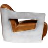 Fauteuil design avec accoudoirs - Revêtu de cuir - Lounge image 7