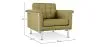 Fauteuil avec Accoudoirs - Revêtement en Similicuir - Town image 7