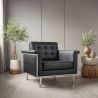 Fauteuil avec Accoudoirs - Revêtement en Similicuir - Town image 7
