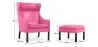 Fauteuil avec Repose-pieds - Revêtement en similicuir - Micah image 7