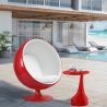 Fauteuil design boule - Revêtu de similicuir - Baller image 7