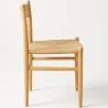 Chaise de salle à manger en bois - Design rétro - Cawi image 7
