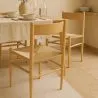 Chaise de salle à manger en bois - Design rétro - Cawi image 7