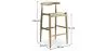 Tabouret de bar design Boho Bali - Bois - 75cm - Elb image 7