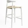 Tabouret de bar design Boho Bali - Bois - 75cm - Elb image 7
