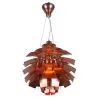  Lampe de plafond en bronze - Petite lampe suspendue au design d'artichaut - Atrich image 7
