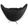 Fauteuil avec Accoudoirs - Revêtu de Similicuir - Design Oeuf - Brave image 7