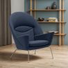 Fauteuil avec Accoudoirs - Revêtu de tissu - Oculus image 7