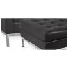 Fauteuil Design avec Repose-Pieds - Revêtement en Similicuir - Konel image 7