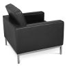 Fauteuil Design avec Repose-Pieds - Revêtement en Similicuir - Konel image 7