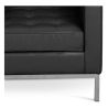 Fauteuil Design avec Repose-Pieds - Revêtement en Similicuir - Konel image 7