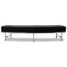 Banc Courbé - Revêtement en similicuir - Karlo image 7