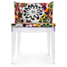 Chaise de salle à manger - Transparent - Design avec accoudoirs - Miss Style image 7
